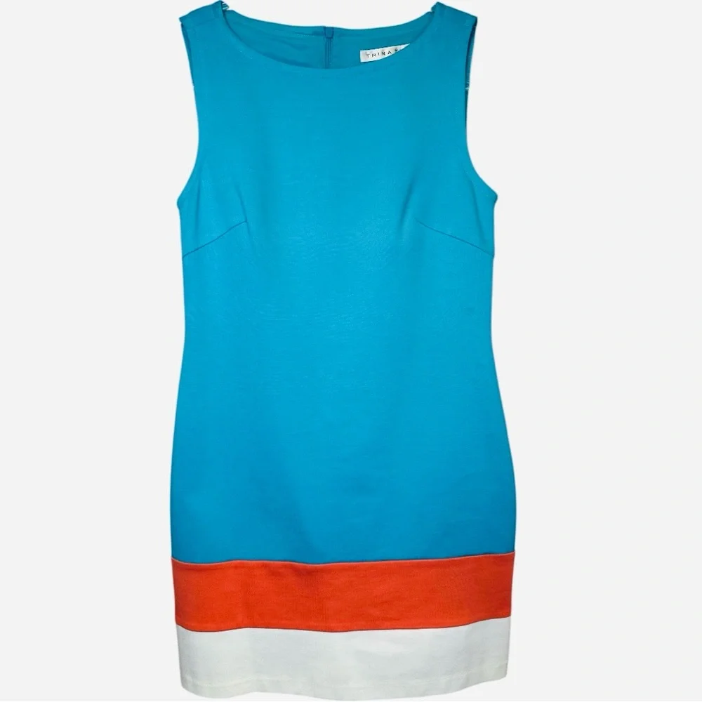 Trina Turk Colorblock Sheath Mini Dress - Picture 5 of 10